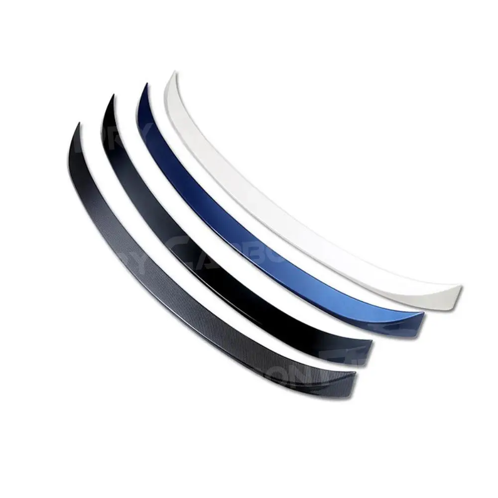 

JCYECF Carbon Look Rear Trunk Lip Spoiler Gloss Black Middle Wings Fits For BMW X3 G01 2018-2020 Rear Spoiler