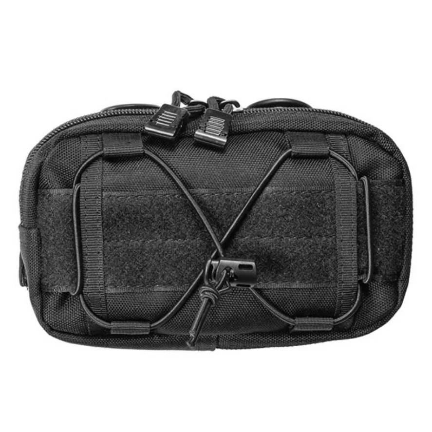 Molle Waist Fanny Pack 600D Oxford Cloth Waterproof Climbing Belt Bag Durable Multi-layers Running Sports Belt Bag Cycling