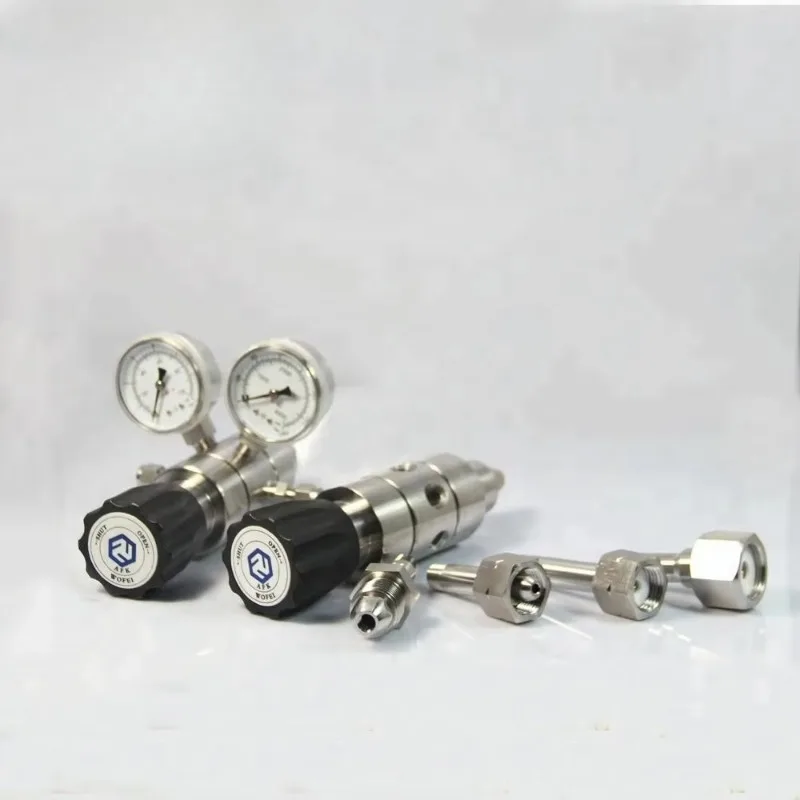 Regolatore di pressione del gas CO2 a doppio stadio CGA 330 ad alta pressione