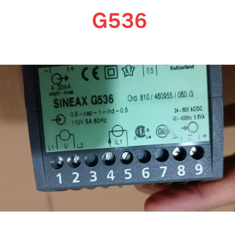 Second hand test OK Electricity transmitter G536