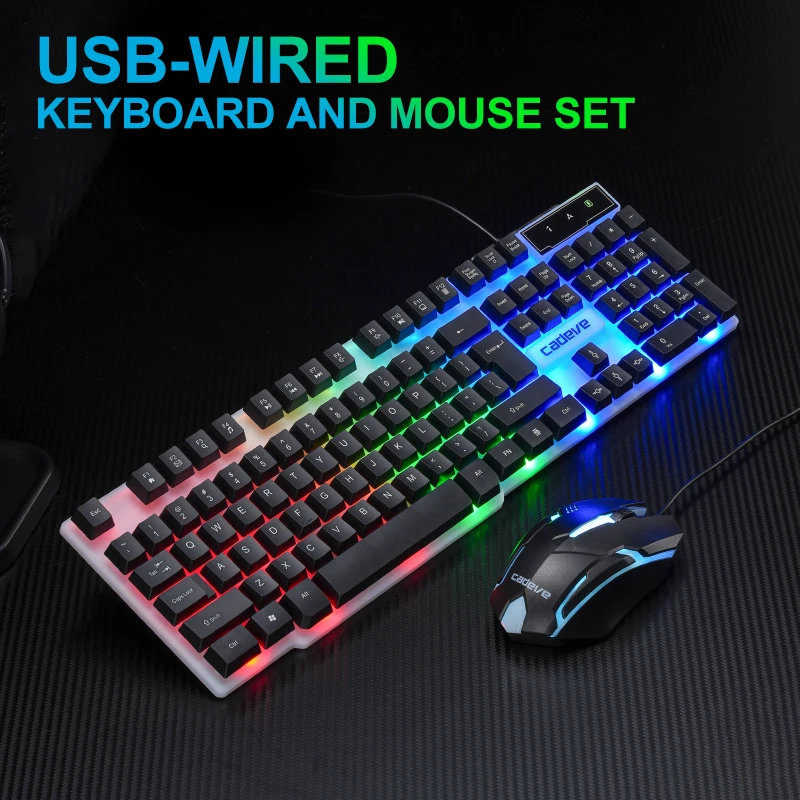 APAYADO LDK9122 Set Tastiera e - Gaming Keyboard Mouse Combo recensione e prezzo