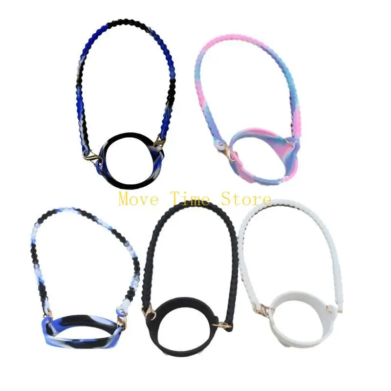 92ME Silicone Water Bottle Strap Water Bottle Handle Holder, Portable