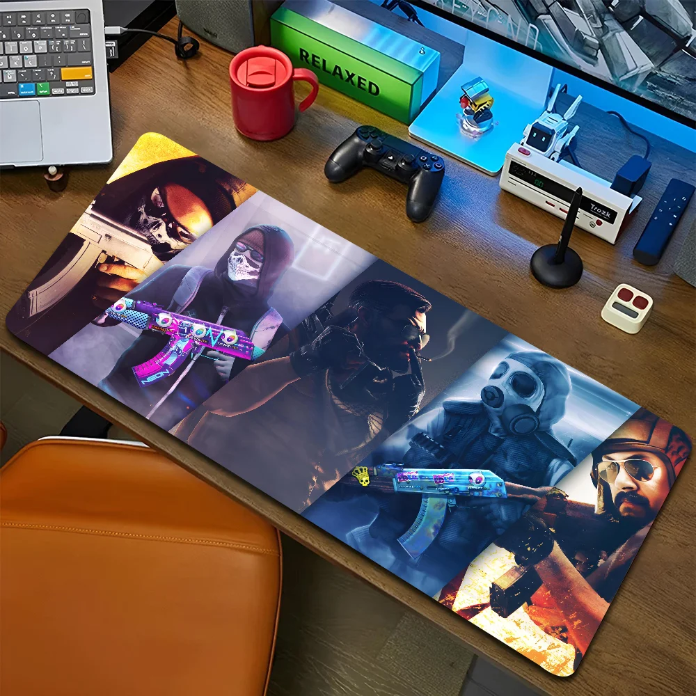 1pc hot STEAM FPS CSGO Characters Non-slip Mouse Pad Suitable For Office Computers Laptops E-sports Game Desk Mats XXL Keyboard