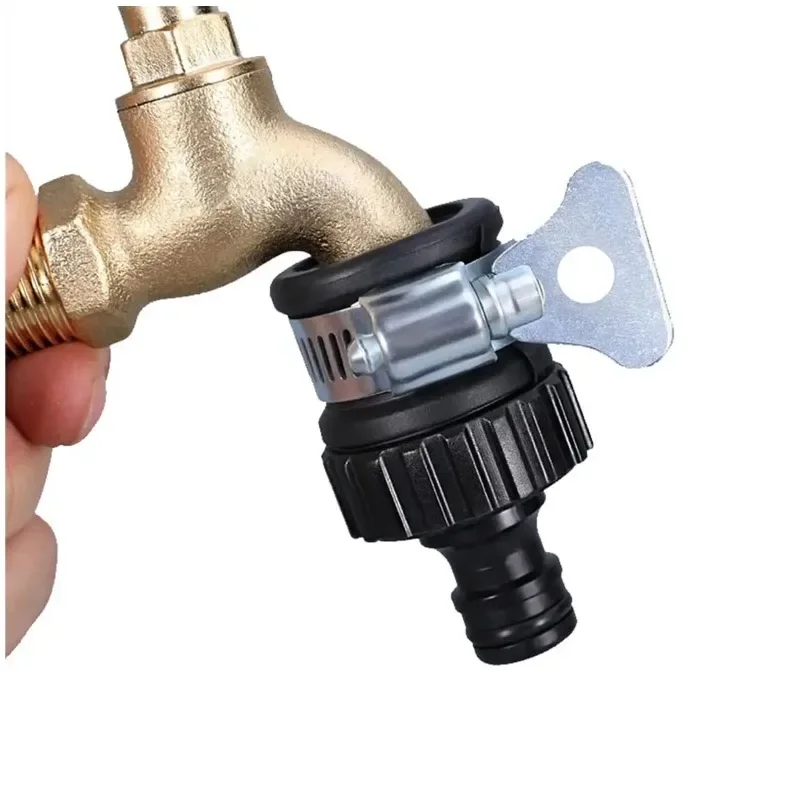 1/2pc Quick Connect Garden Hose Fitting Universal Coupling Multifunctional Connector for Greenhouse Watering Irrigation