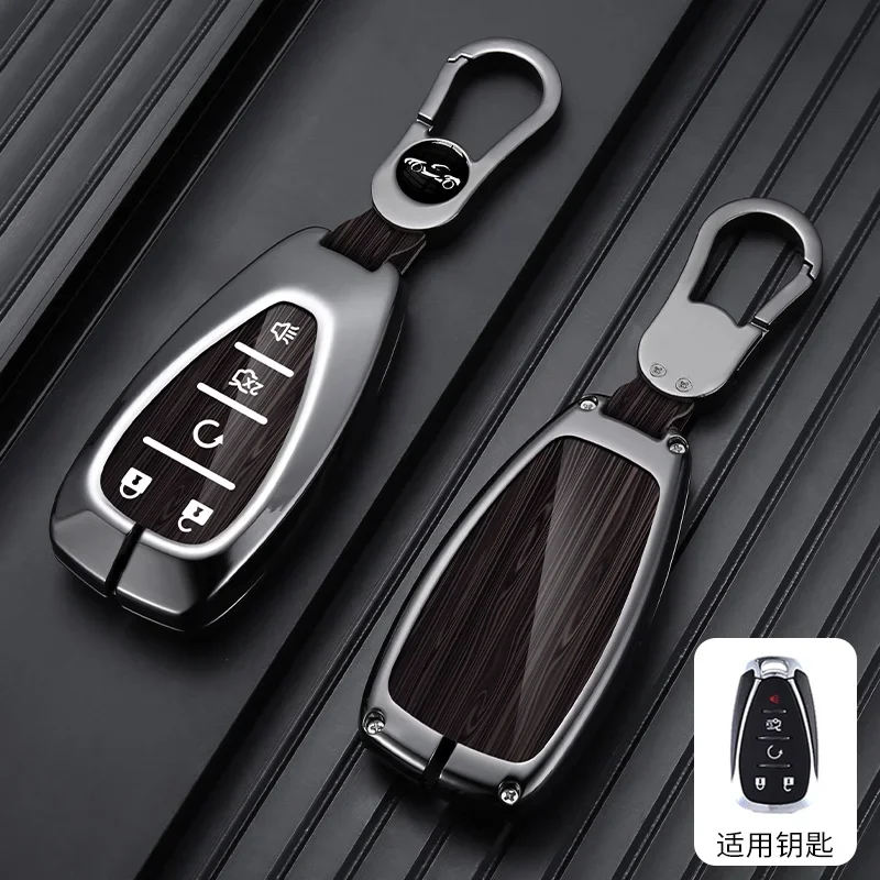 

Alloy Car Key Case Cover for Chevrolet Onix Equinox Orlando Cruze Spark Sonic Camaro Volt Bolt Trax Malibu Blazer Traverse