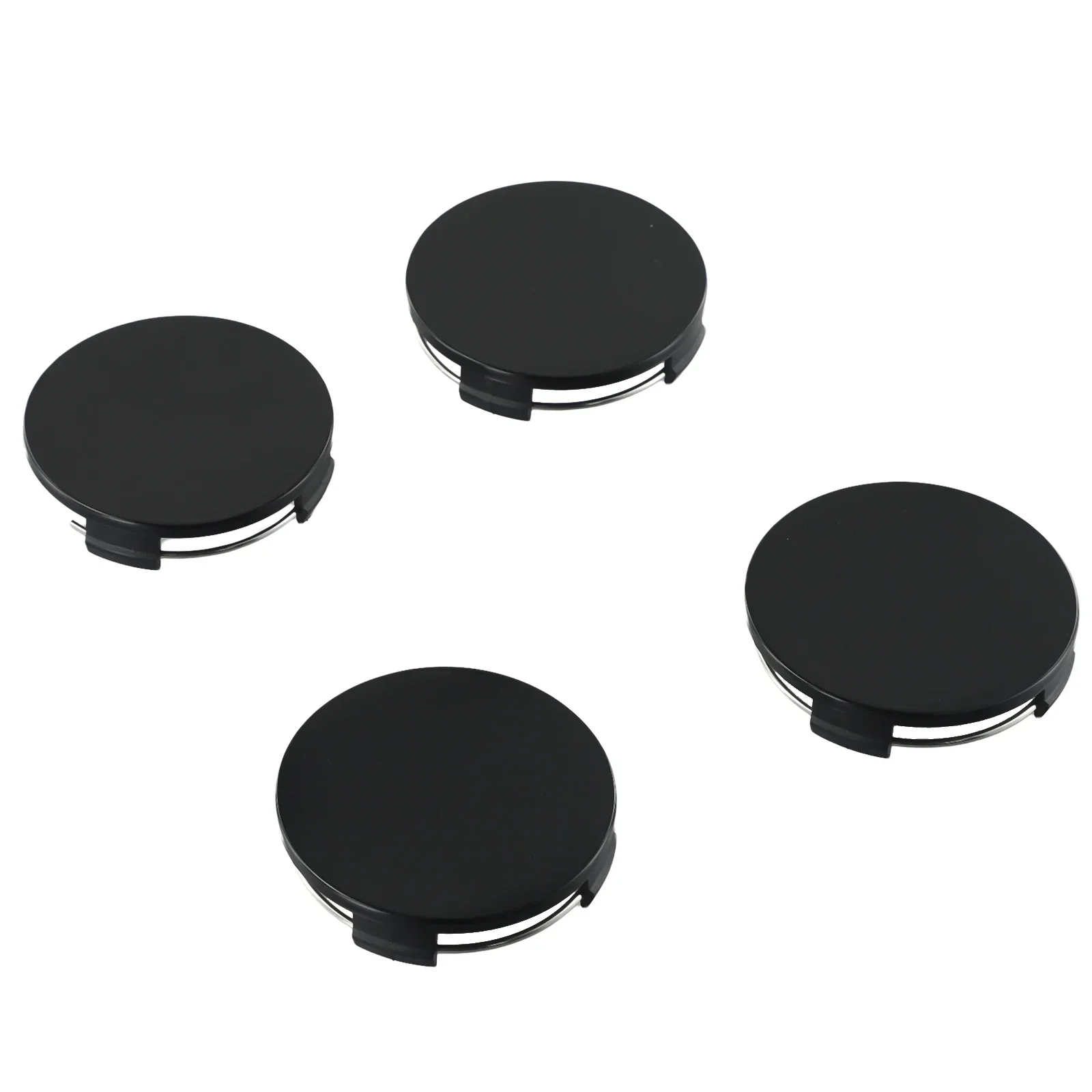 4pcs/set 59mm / 65mm Car Wheel Hub Center 1Caps ABS Black Universal Vehicle Wheel Hub Center Cap Cover Badge Emblem