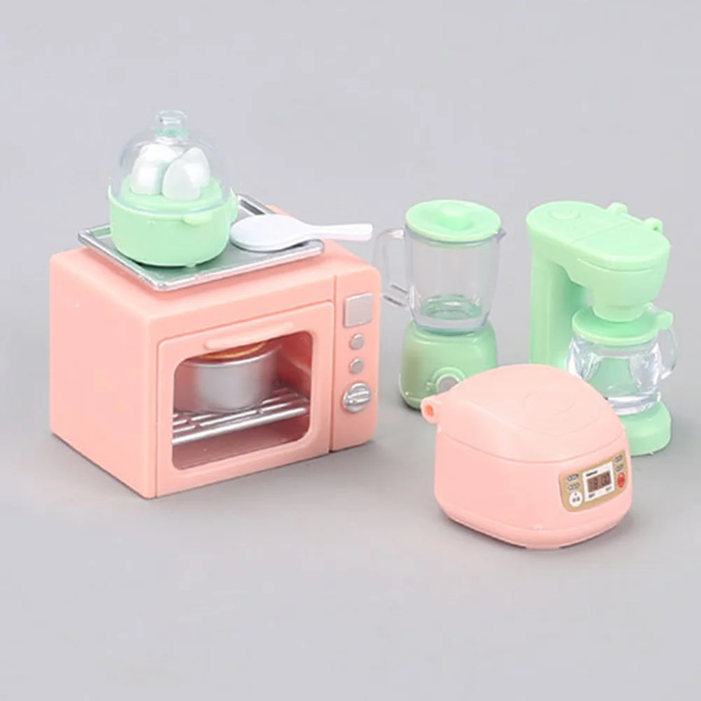 

1 12 Scale Dollhouse Accessories Mini Kitchen Miniature Appliance Delicate Decor