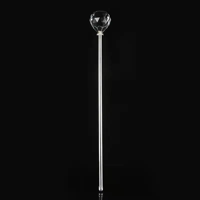 Goddess Pageant Props Crystal Ball Scepter Magic Fairy Wand Cane Fairy Cosplay Stage Props