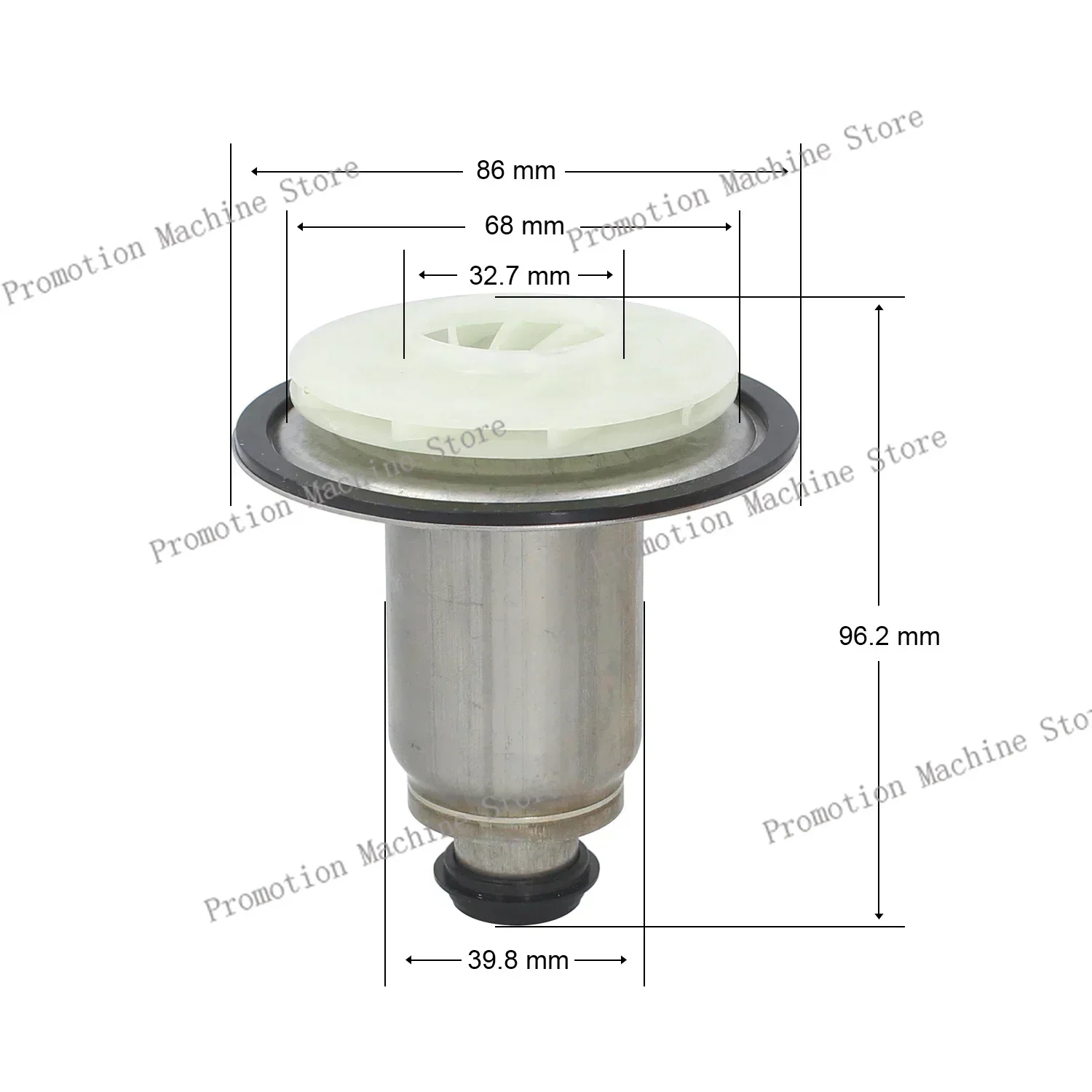 

Gas Boiler Spare Part Water Circulation Pump Motor Rotor Water Leaves for Pump Apply to Power 63W~83W