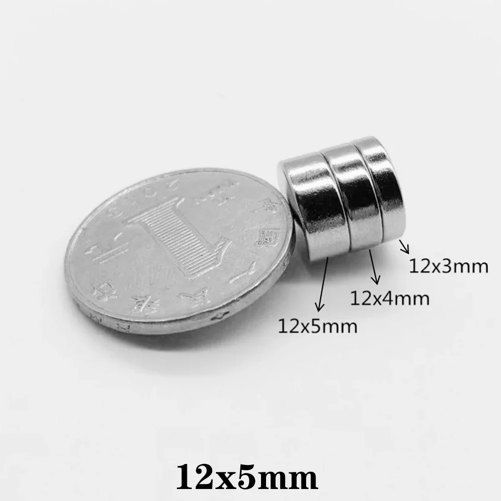 12x5 mm Powerful Round Magnets 12x5mm For Home Refrigerators, Offices DIY 12*5