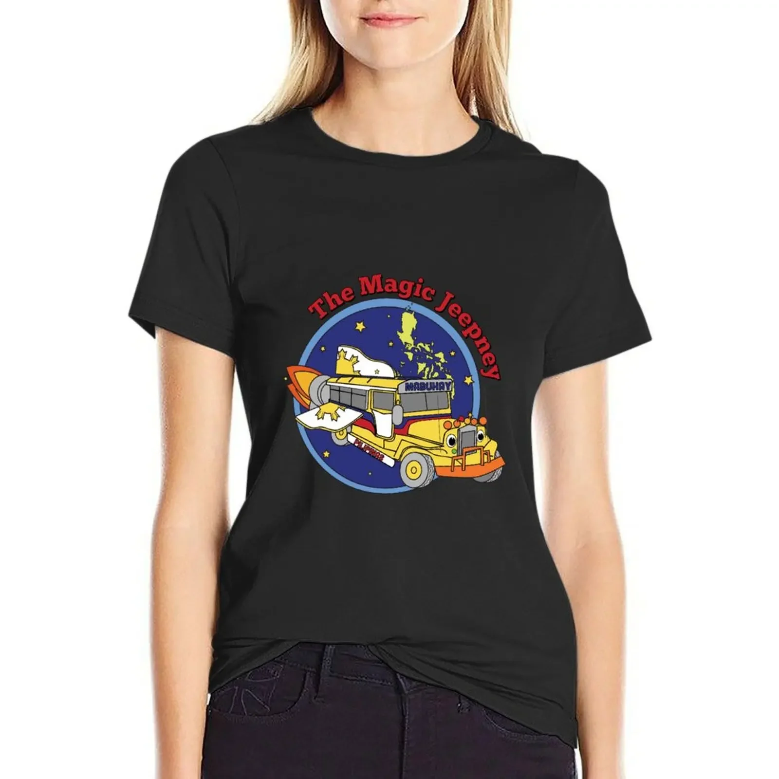 

The Magic Jeepney T-Shirt aesthetic clothes customs design your own cute tops t shirt for Women