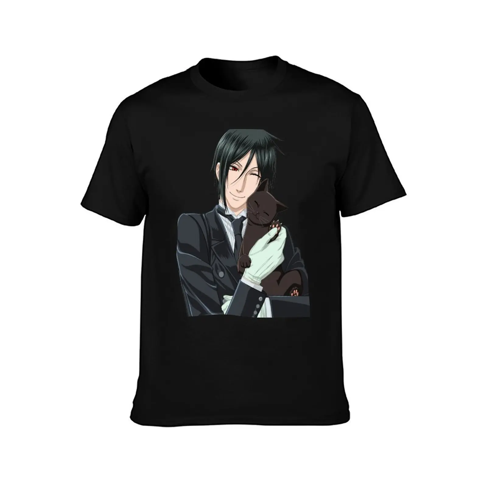 Black Butler T-Shirt Large Size Breathable Tee T-Shirt - view 2