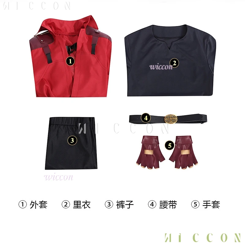 دانتي أزياء تنكرية شعر مستعار أحمر خندق DMC الشيطان هنتر قد يبكي سترة الهالوين زي الهالوين كرنفال أنيمي لعبة Ro الملابس