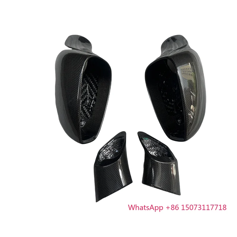 

CARBON FIBER EXTERIOR MIRRORS MIRROR COVER (PLAIN WEAVE) for 458 ITALIA SPIDER and SPECIALE