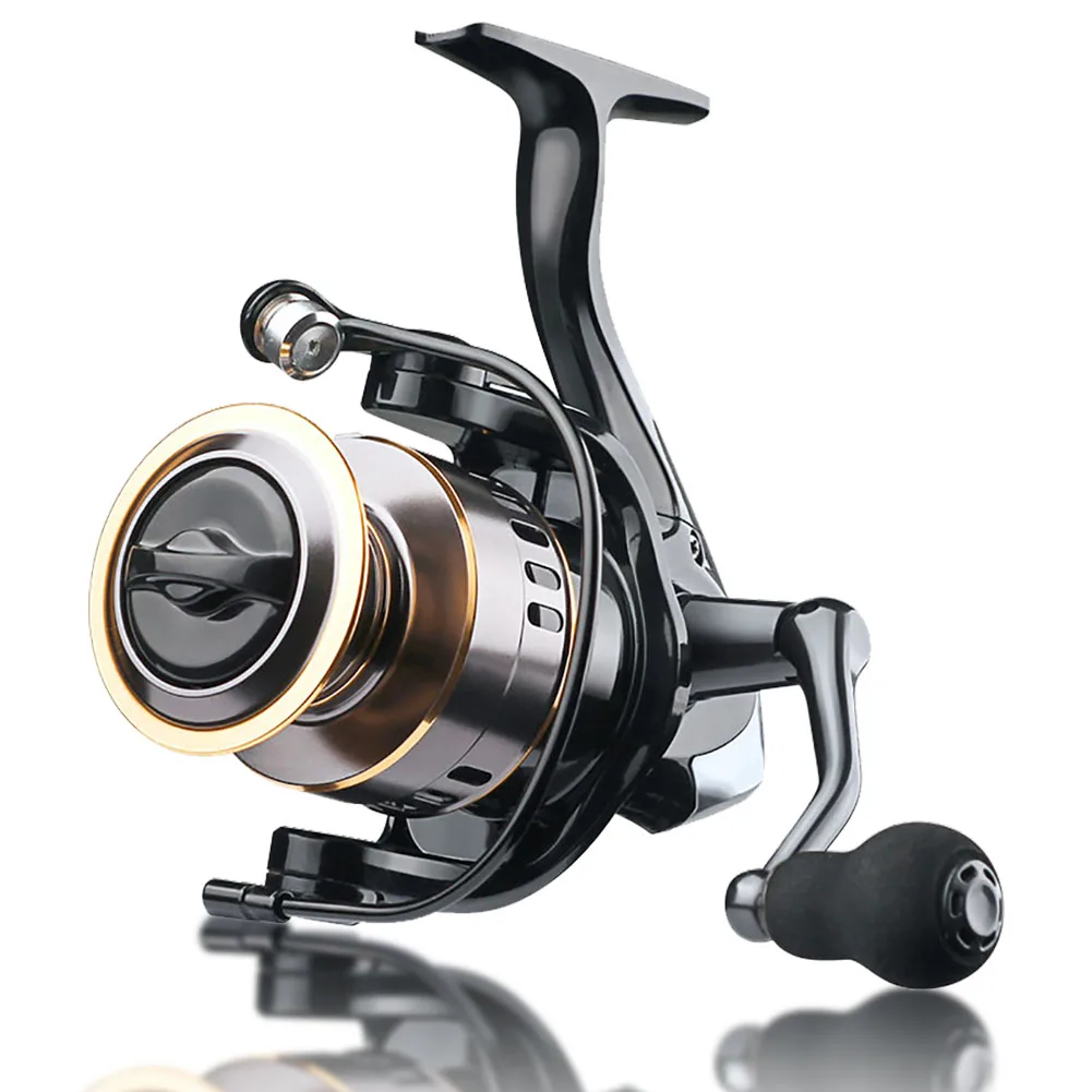 He500-7000 Full Metal Fishing Reel Powerful Ultra-smooth Long Casting Spinning Fishing Reel Fishing Gear