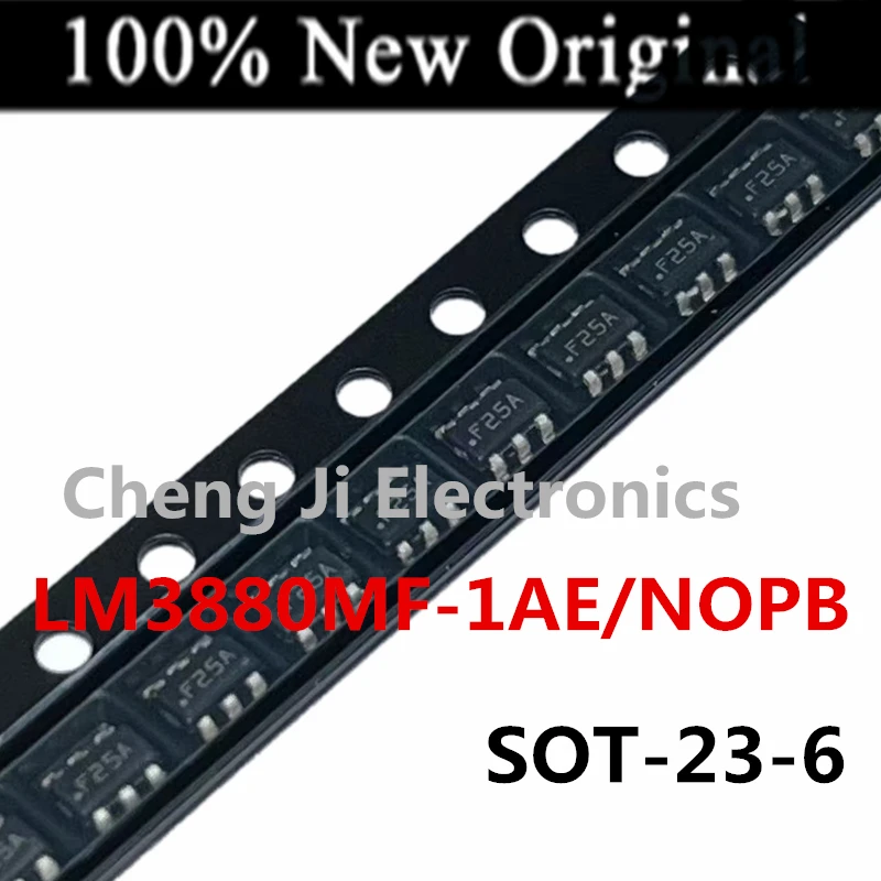 

10PCS/Lot LM3880MF-1AE F25A 、LM3880MF-1AA F20A 、LM3880MF-1AC F22A New original power management chip LM3880MFX