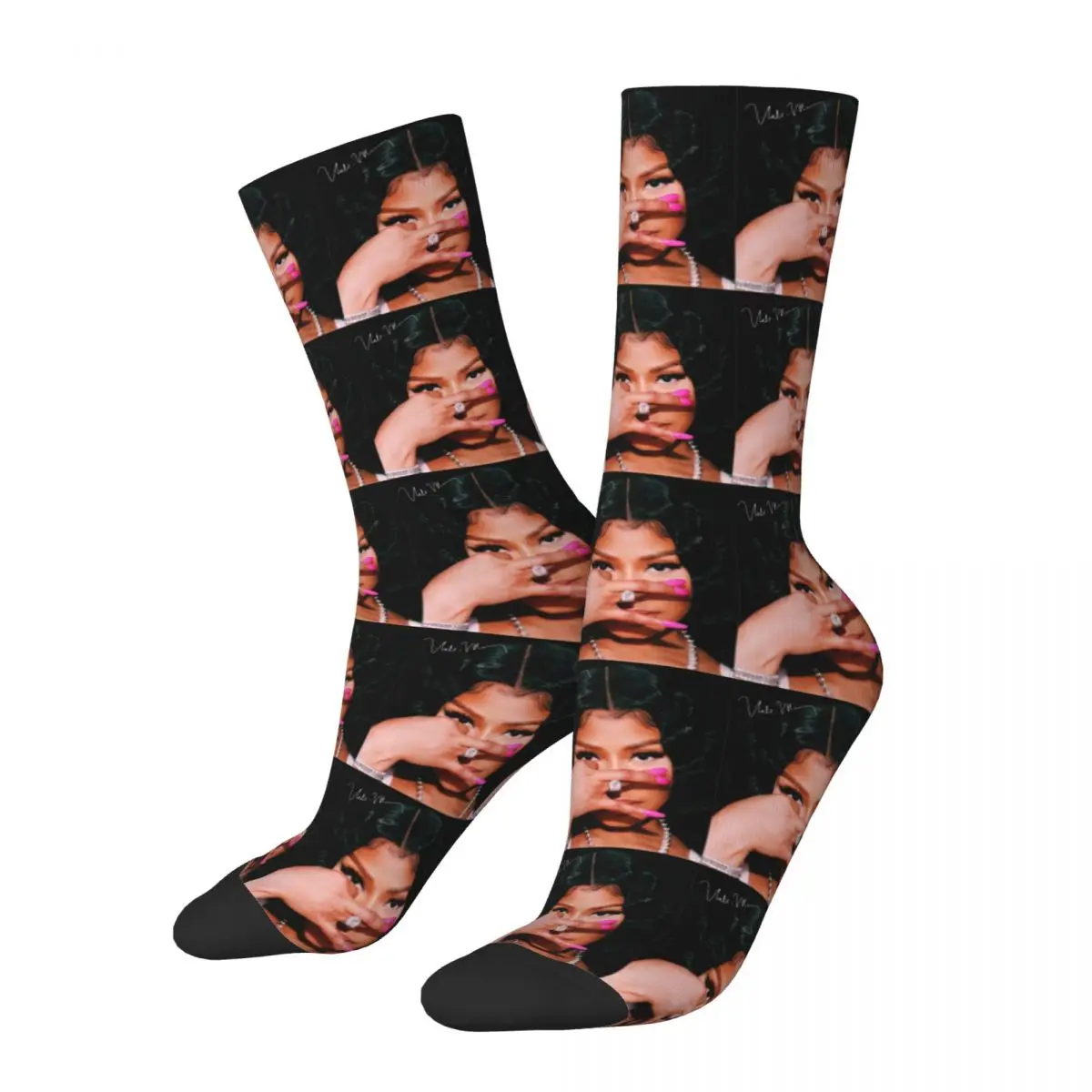 Nicki Minaj Socks Men Women Casual Socks Harajuku Spring Summer Autumn Winter Socks Gifts