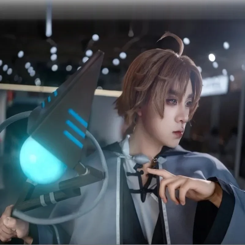 Anime Mushoku Tensei: Reincarnazione senza tempo Rudeus Greyrat Dead End Costume Cosplay Rudeusu Gureiratto Parrucca Trench Set Outfit