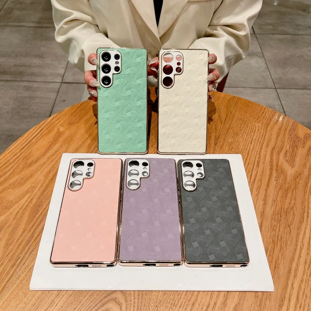 Electroplated Gold New Phone Case for Samsung Galaxy S26 Plus Ultra Rhinestone Shockproof Hard Back Protective Cover