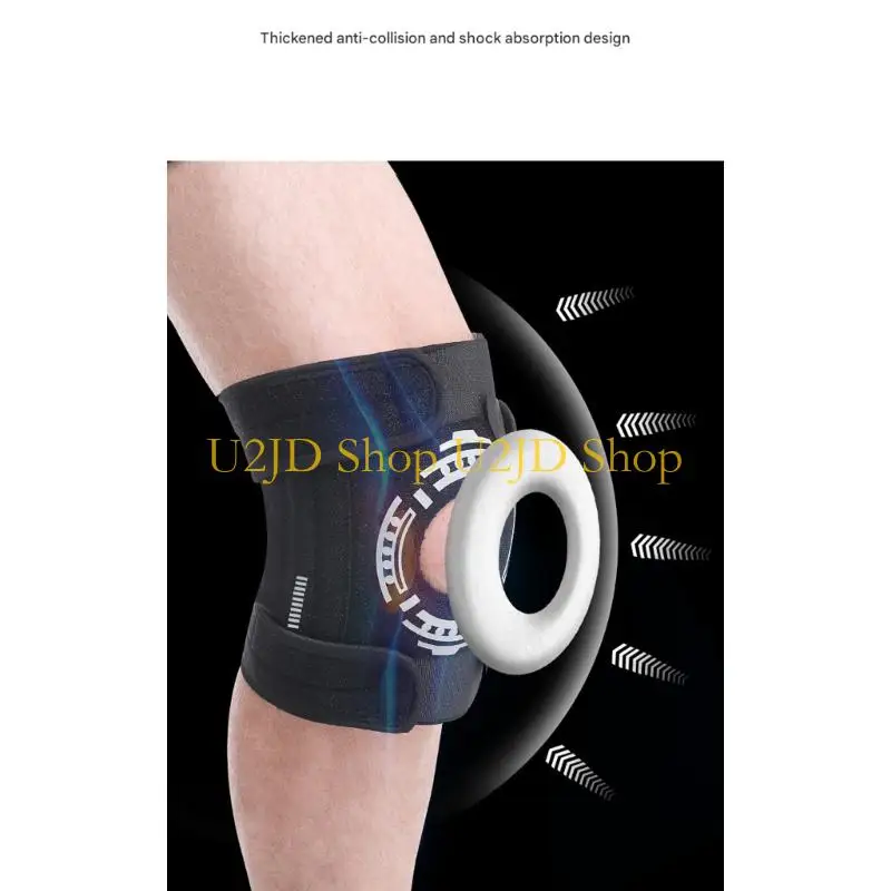 U2JD Highly Impact Protections Knee Brace For Running Hiking And Sports Fitness
