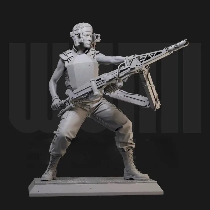 1/24 Scale Resin Figure Assembly Model Kit Female Special Forces Fantasy Hobby Diorama Toy Unassembled Unpainted Free Shipping