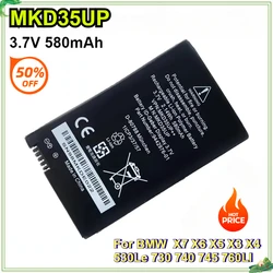 MKD35UP LCD Remote Control Key Battery for BMW X3 X4 X5 X6 X7 530Le 745 740 730 760LI 5/6/7 Series GT 9442976-01 6814351 1ICP3/3