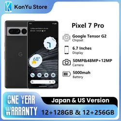 New Original Google Pixel 7 Pro 5G Smartphone 12GB RAM 128GB/256GB ROM 6.7