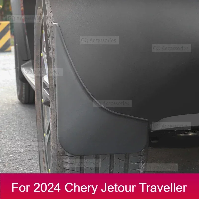 

New！For cherryJetour Traveller T2 Car Mudguards Plastic Fender Cover Flares Splash Guard Cover Exterior Mud Flaps Auto Accessori