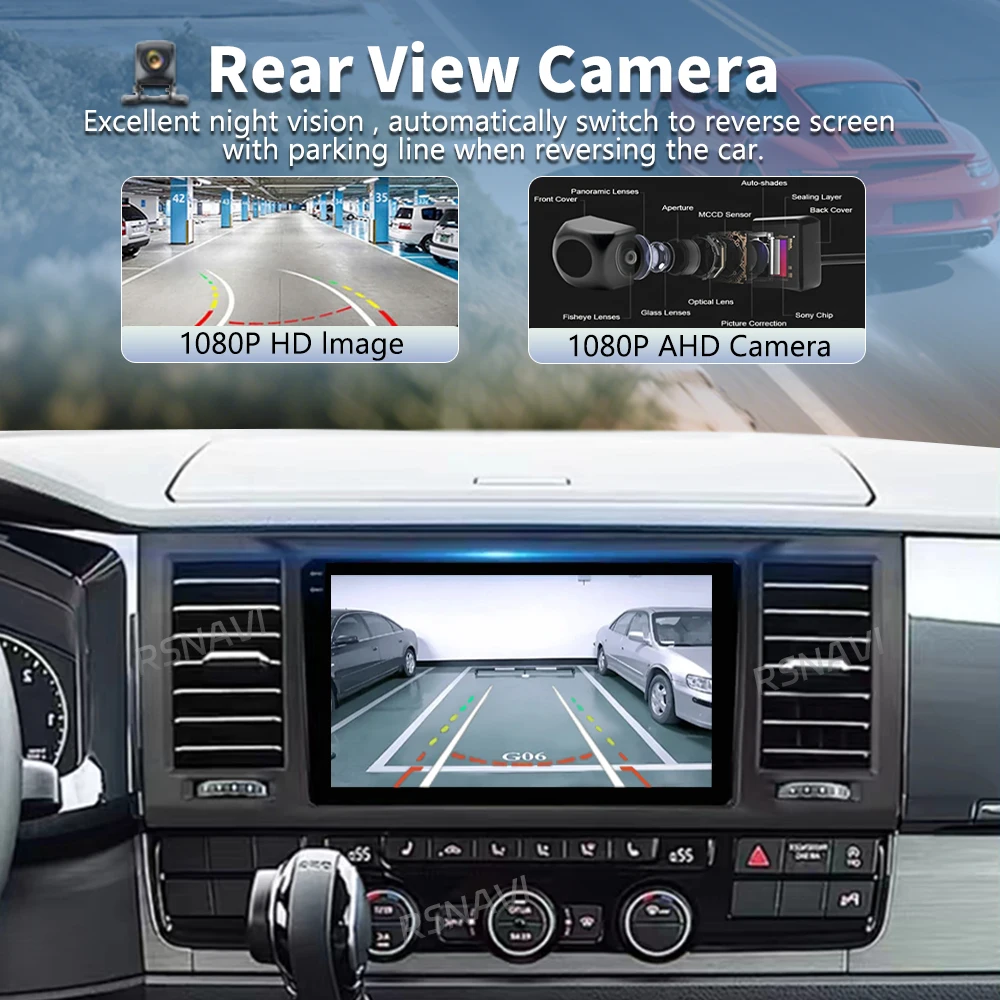 Android 16 Carplay Auto Car Radio For Volkswagen Caravelle 6 T6.1 T6 2015 - 2020 Navigation GPS Multimedia Player video Stereo