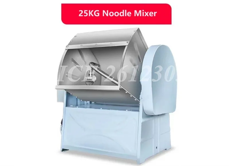 220V Vertical Food Mixer High Speed Bread Dough Mixer 25 Kg Commercial Food Dough Mixer High Power Pizza Dough Machine