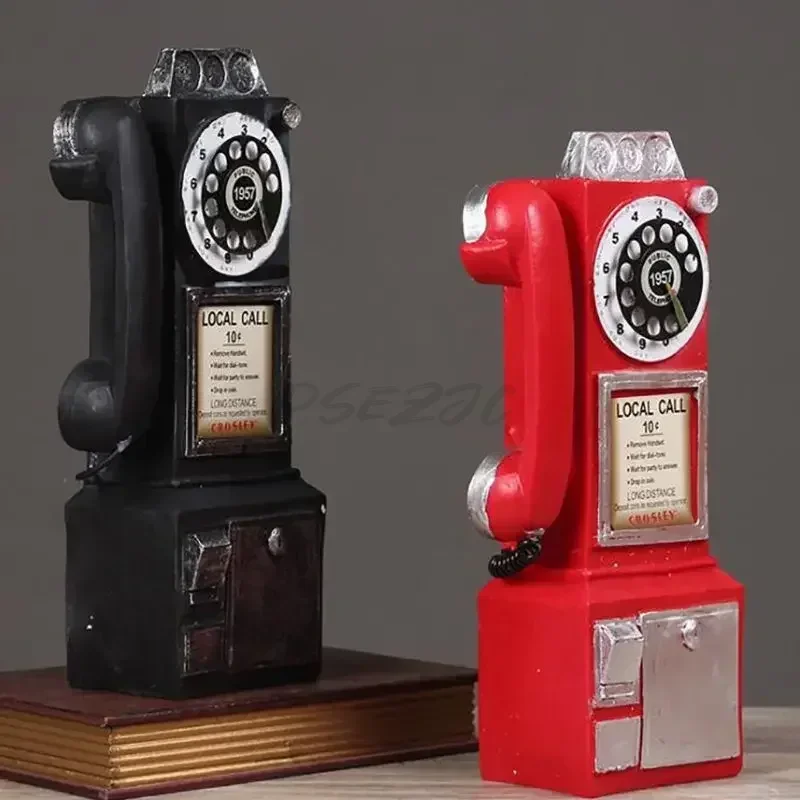 Home Decor with Vintage Antique Craftsmanship Wall Mounted Telephone Bar Caf É and Shop Decor