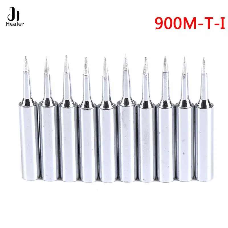 10Pcs/Lot Sharp Soldering Replacement Solder Iron Tips Station Tool 900M-T-I Soldering Tips