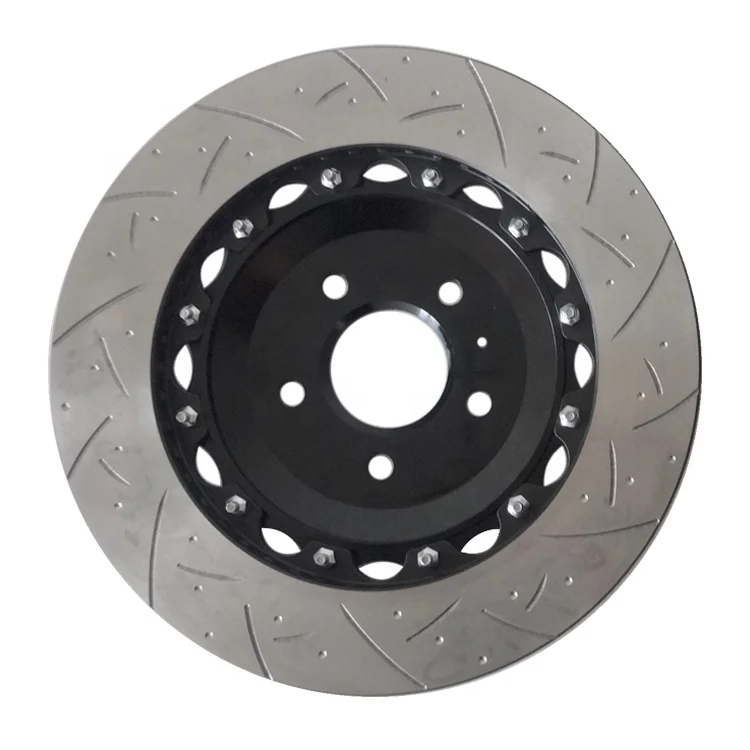 4H0615601F 356MM Custom Rear Floating Brake Disc Rotor For Audi S6 S7 S8 A6 A7 A8