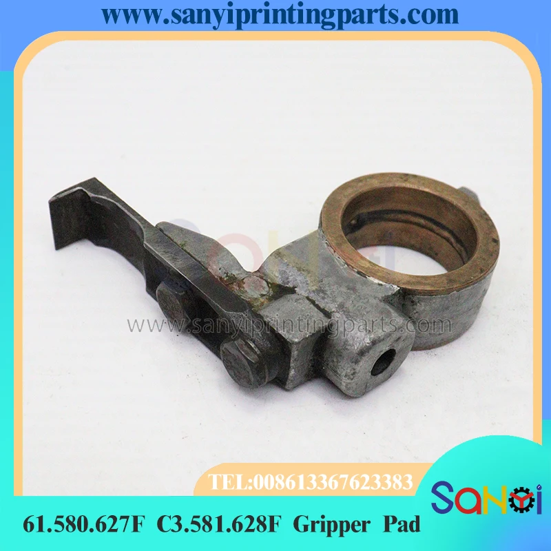 

85% оригинальная новая 1 шт. C3.581.628F Захватная накладка (27.011.033 Винт Heidelberg Машина для зубчатого сиденья 82.582.627)