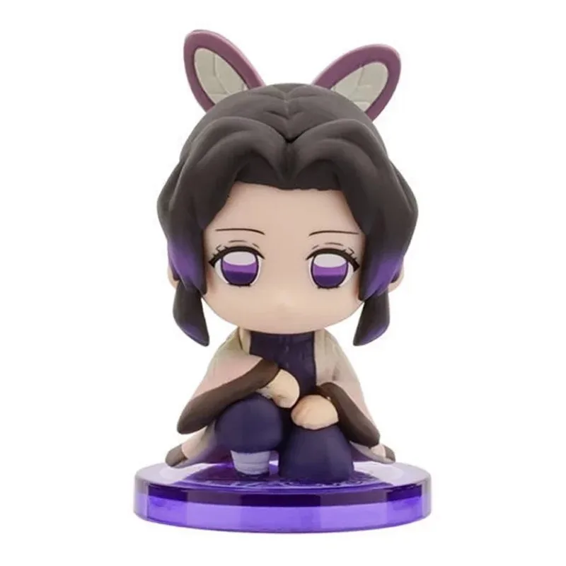 Bandai Gashapon Demon Slayer: Kimetsu No Yaiba Himejima Gyomei Kochou Shinobu Sitting Posture Action Figure Model Collect Gifts - view 4
