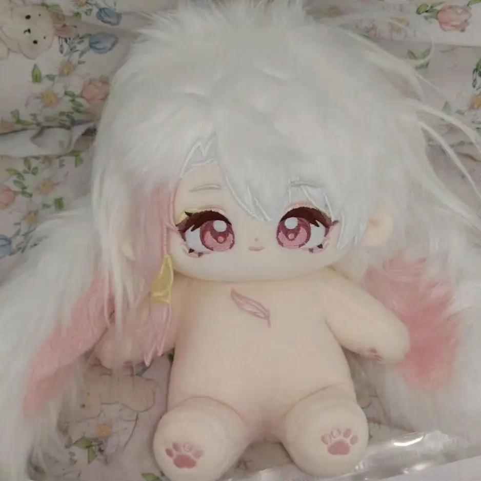 Anime Cosplay Boneca De Pelúcia Recheada, Monstro com Orelha Grande, 20cm, Corpo de boneca, Desenhos Animados, Vestir Pelúcia, Almofada Kawaii, Brinquedos Presente de Natal