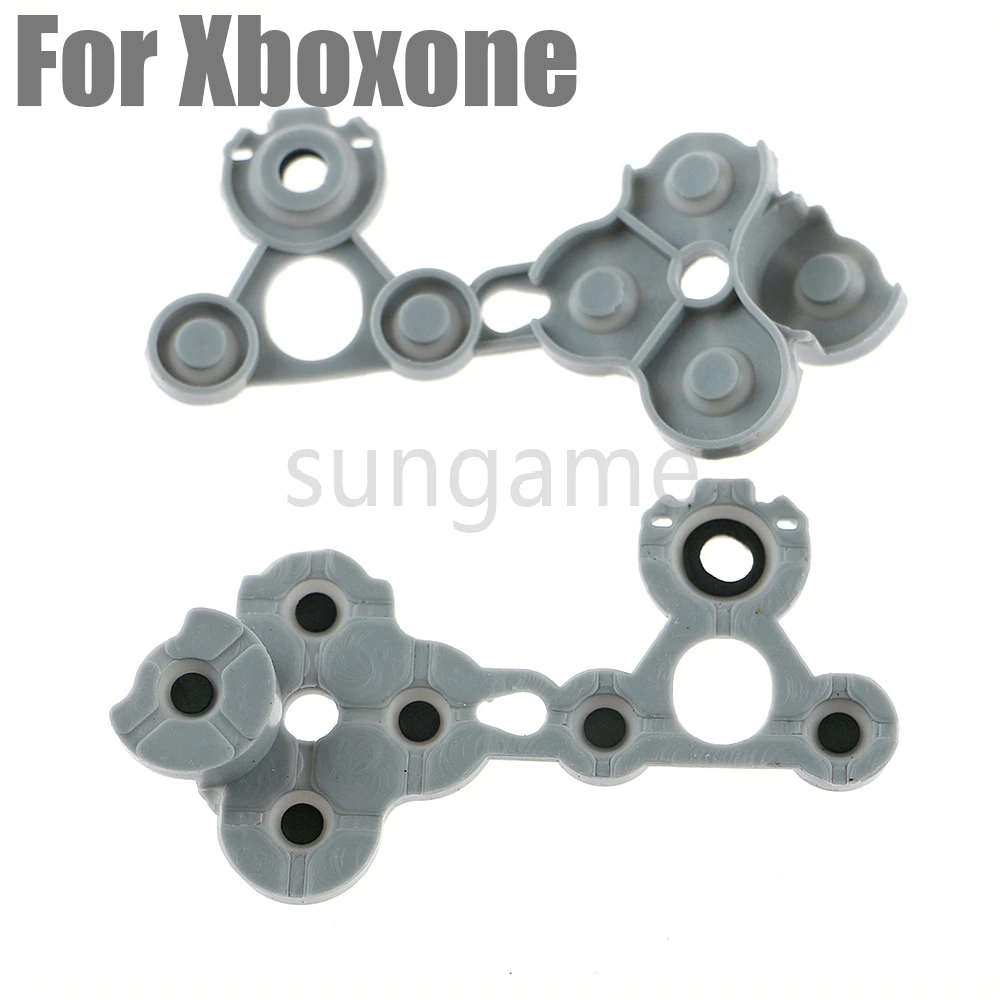 

100 шт. сменные силиконовые проводящие резиновые кнопки для контроллера Xbox One, контактные накладки для клавиш для XBOXONE, тонкая запасная часть