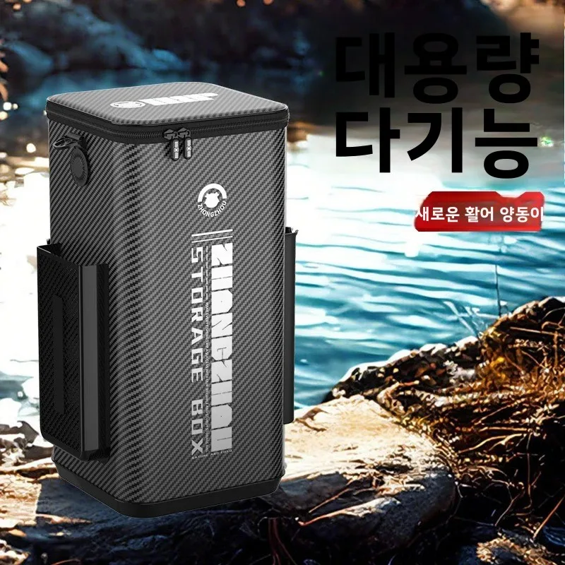 

Carpfishing Suitcase Fishing Box Carp Accessories Storage Tackle Organizer Tool Equipment Boxes Goods Bag Toolbox Plastic Lures