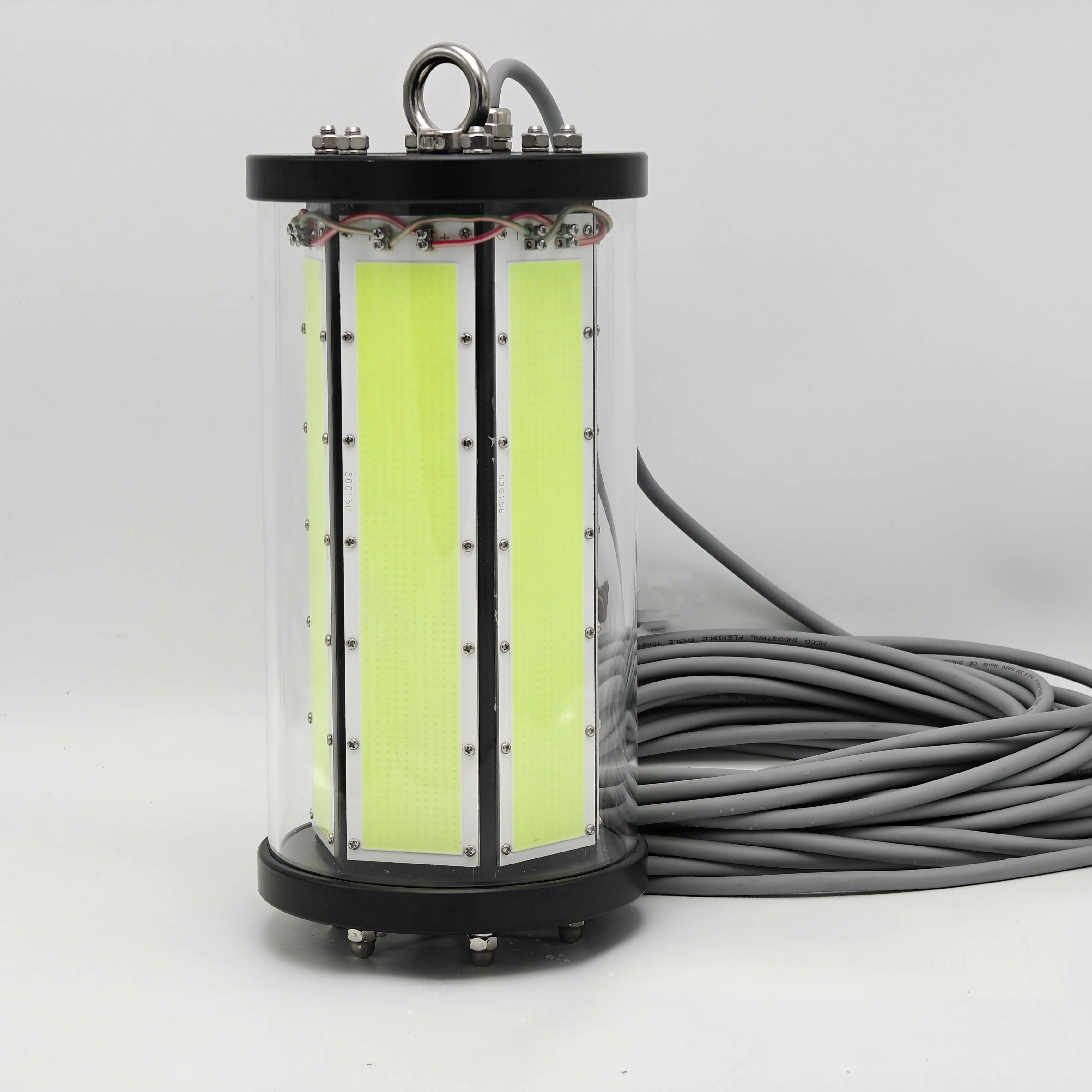 Factory  Manufacturer Durable Led Fishing Light 3000w IP68 Underwater Lamp 50M for Fish Attrating Light
