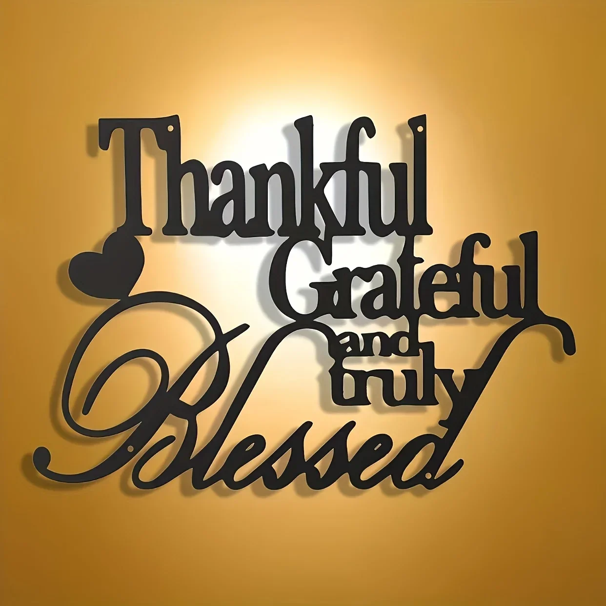 Thanksgiving and Christmas Metal Wall Decorations – Elegant 