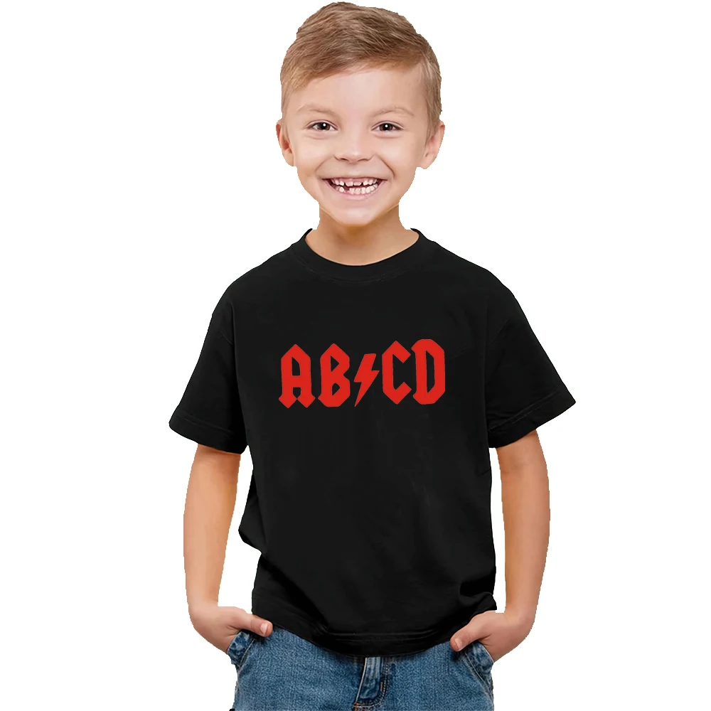 ABCD Rock and Roll Letters Children Alphabet Parody T-Shirt