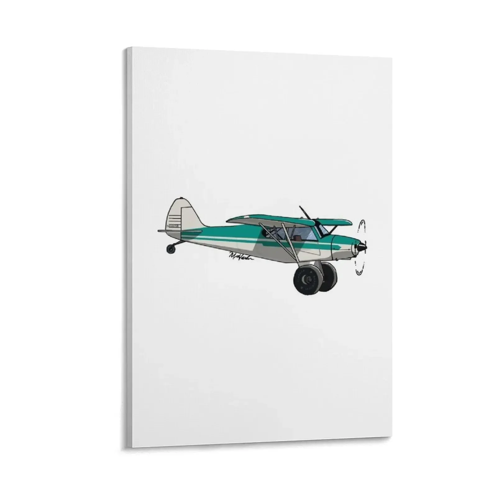 

Piper PA 22-20 Blue and White N6865B Canvas Painting home decorations and organization Decorative painting for bedroom posters