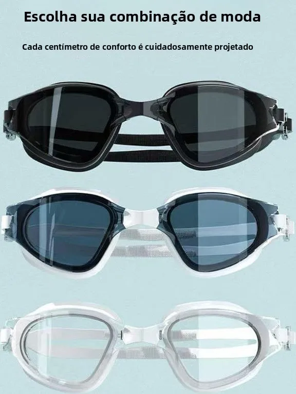 high-definition-anti-fog-waterproof-swimming-goggles-men's-women's-diving-special-set-swim-cap-goggles-for-fitness-and-sports