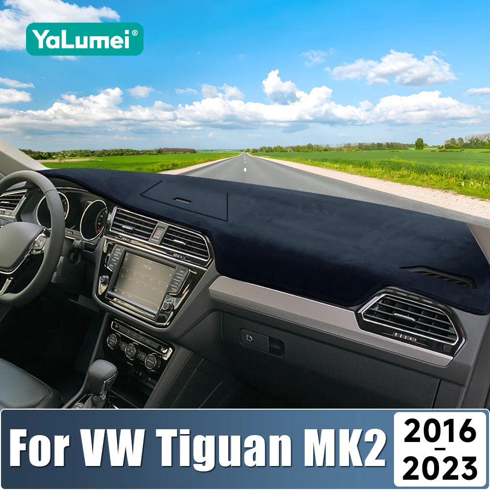 

For Volkswagen VW Tiguan MK2 R-Line 2016 2017 2018 2019 2020 2021 2022 2023 Car Dashboard Mat Sun Shade Cover Accessories