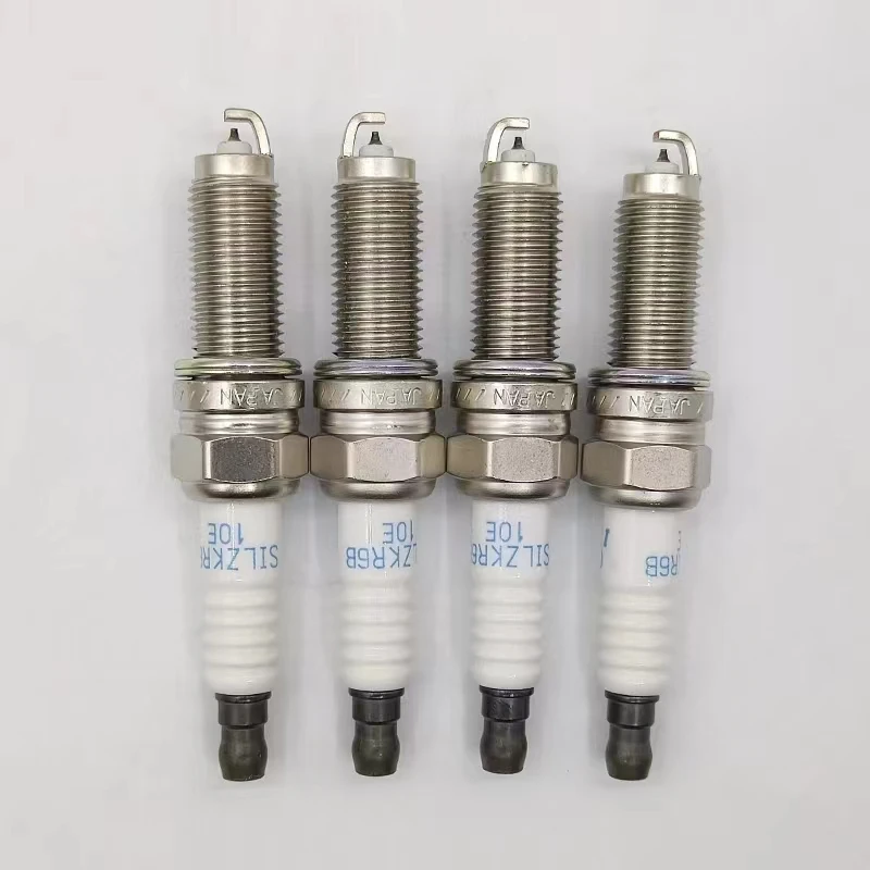 4-6pcs SILZKR6B-10E 93815 Iridium Spark Plug Fit For Hyundai Kia Soul Accent Veloster 18846-10060 SILZKR6B10E-93815 18846 10060