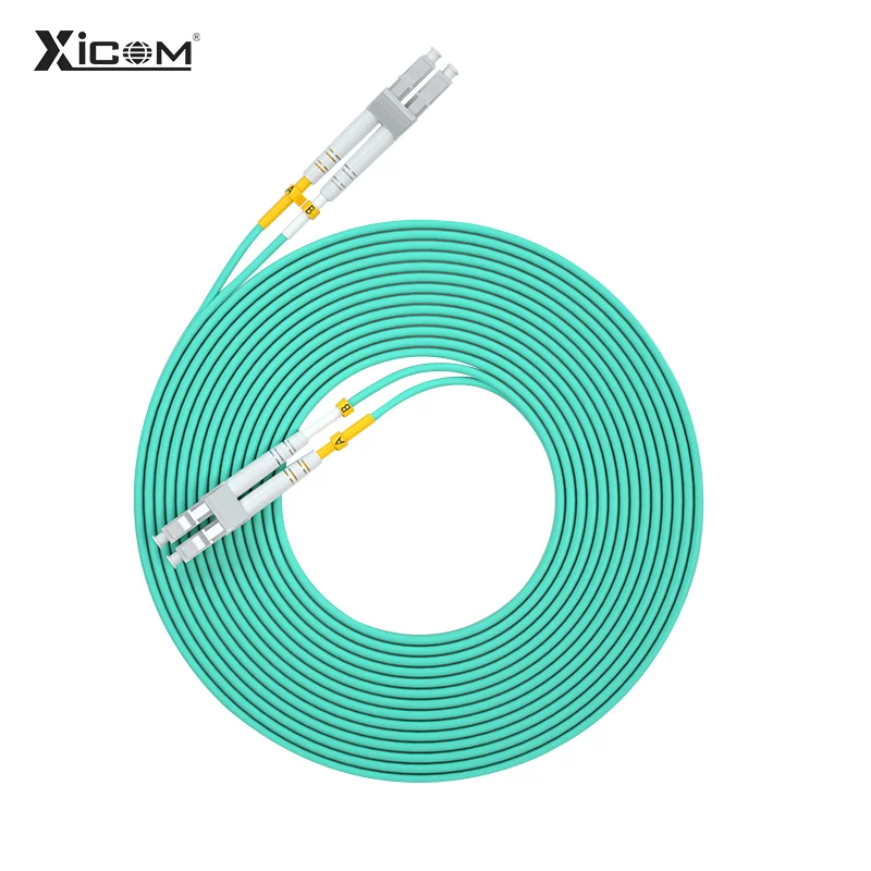 10G OM3 UPC Multimode Duplex Fiber Optic Patch Cord Max Transmission Distance 300M 2.0 3.0mm LC-FC-SC-ST Optical Fiber Cable