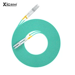 10G OM3 UPC Multimode Duplex Fiber Optic Patch Cord Max Transmission Distance 300M 2.0 3.0mm LC-FC-SC-ST Optical Fiber Cable