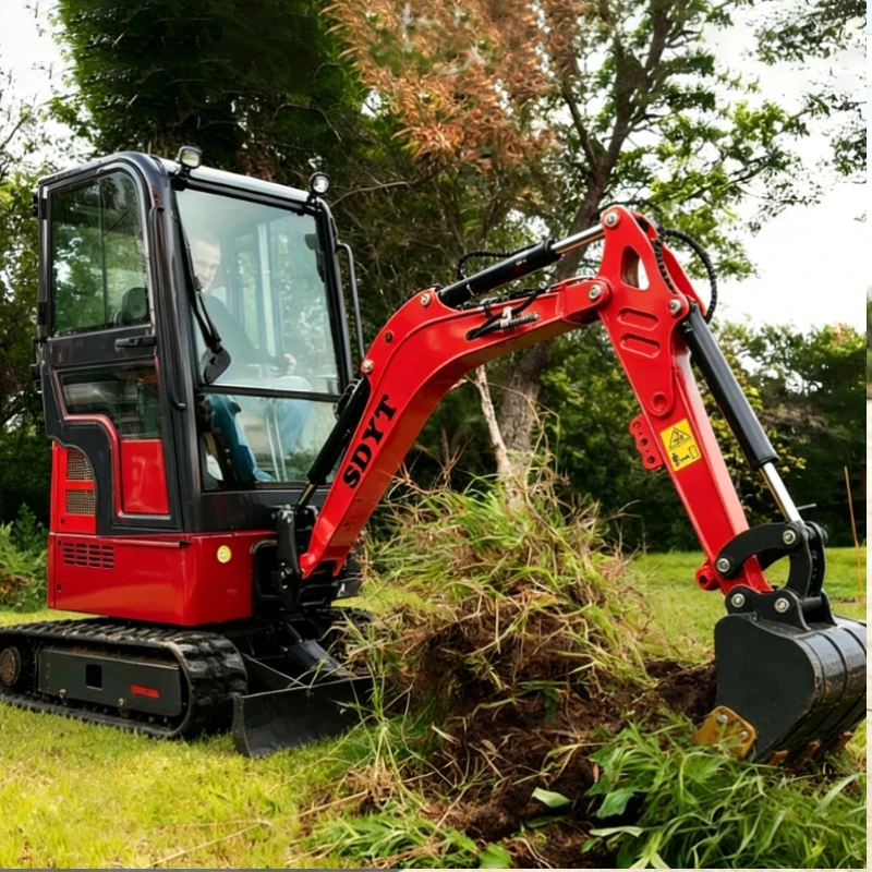 Reliable Diesel Mini Excavator Customized Bucket Configuration Compact Crawler Digger For Garden And Farm Construction