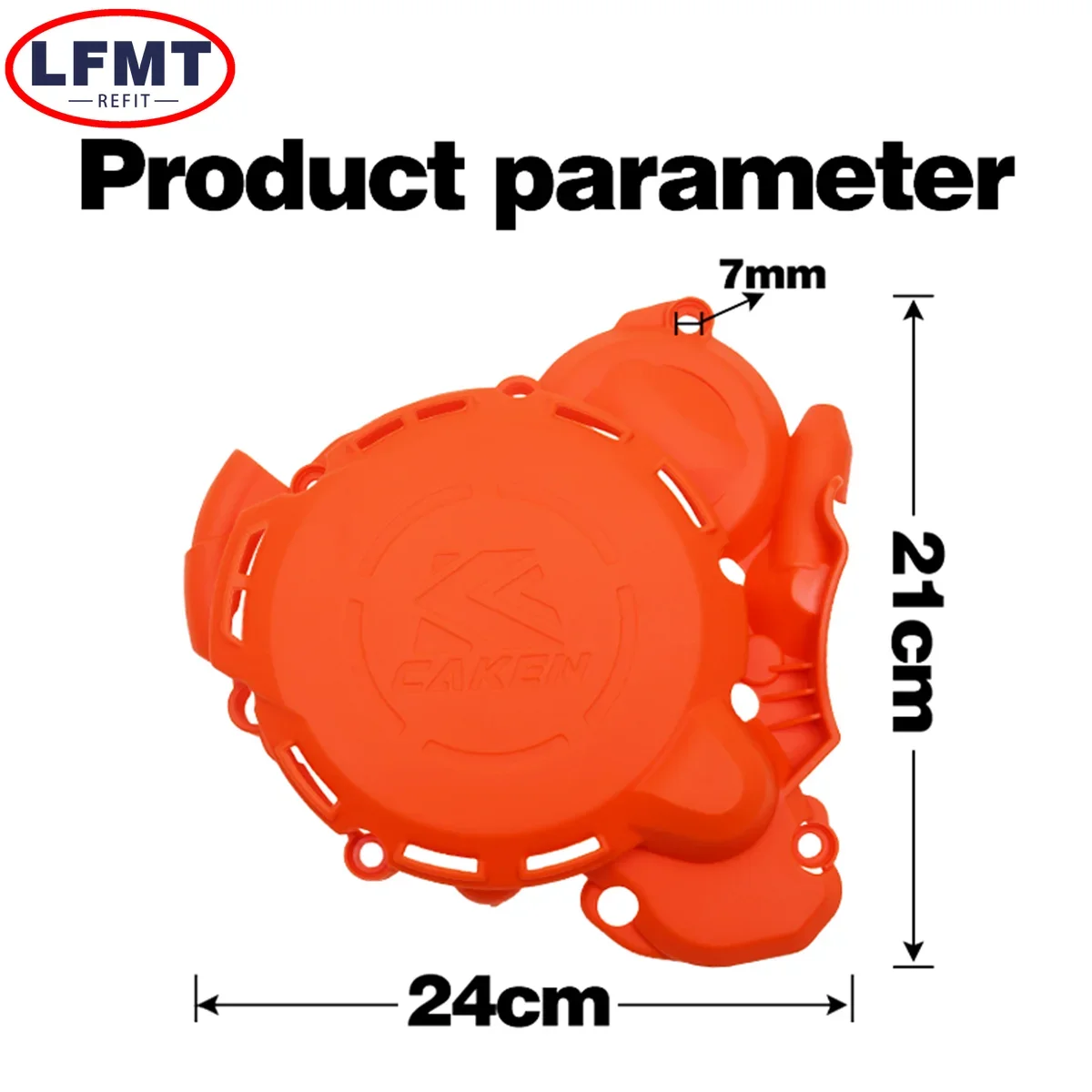 For KTM Motorcycle used for 2024 model modification with two stroke integrated magnetic motor clutch water pump protective cover