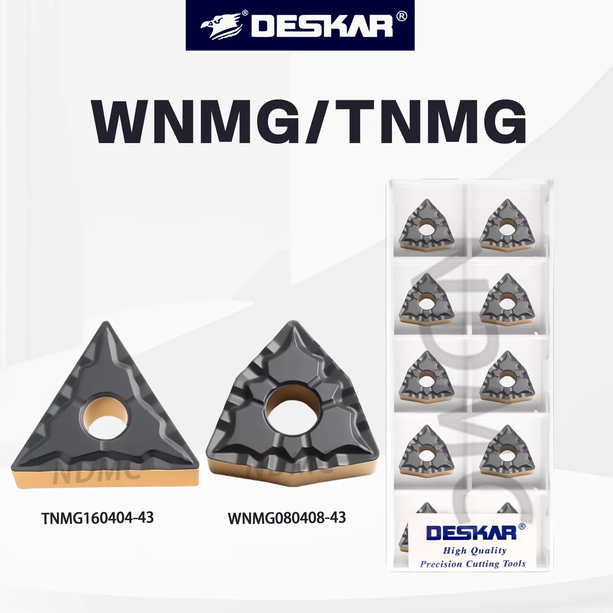 Multiple Models DESKAR Cutting Blade TNMG160404/08/12-43 WNMG080404/08/12-43 LF9218 Numerical Control Outer Circle Turning Blade